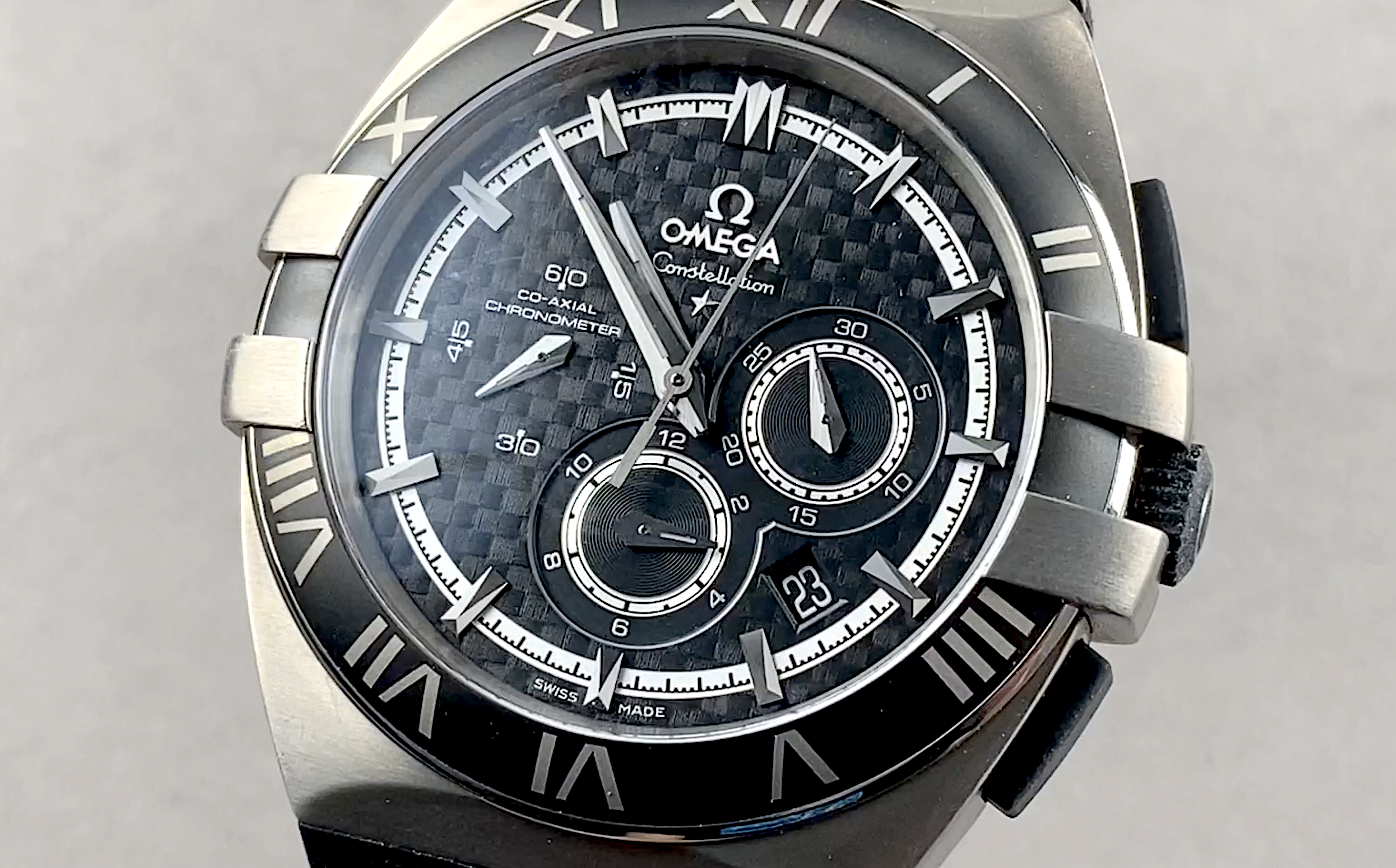 Omega Constellation Double Eagle Chronograph Mission Hills World Cup Golf