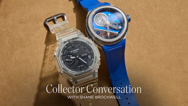 Collecting Casio to Greubel Forsey: W...