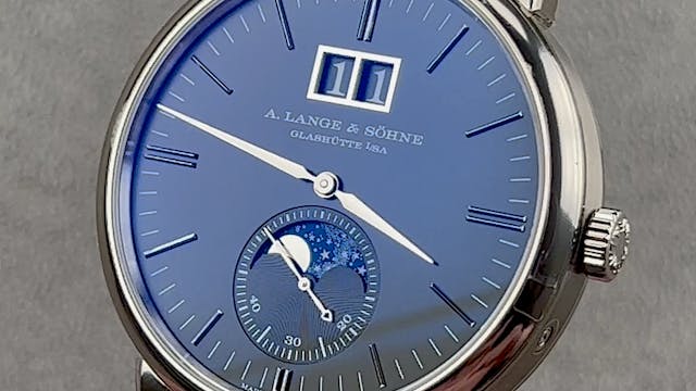 A. Lange & Sohne Saxonia Moon Phase 3...