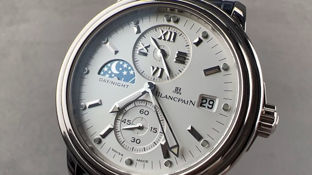 Blancpain Leman Double Time Zone GMT Limited Edition 2160-1542-54
