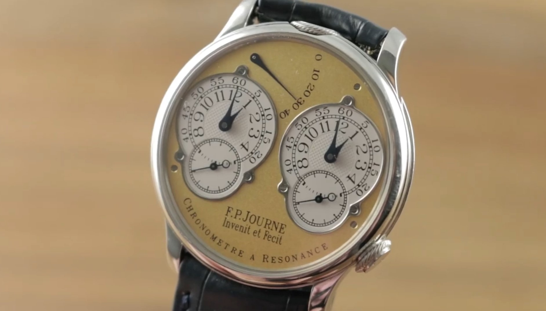 F.P. Journe Chronometre Resonance 38mm Brass Caliber Review