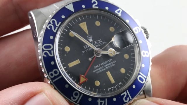 Rolex GMT Master "Blueberry" (Vintage...