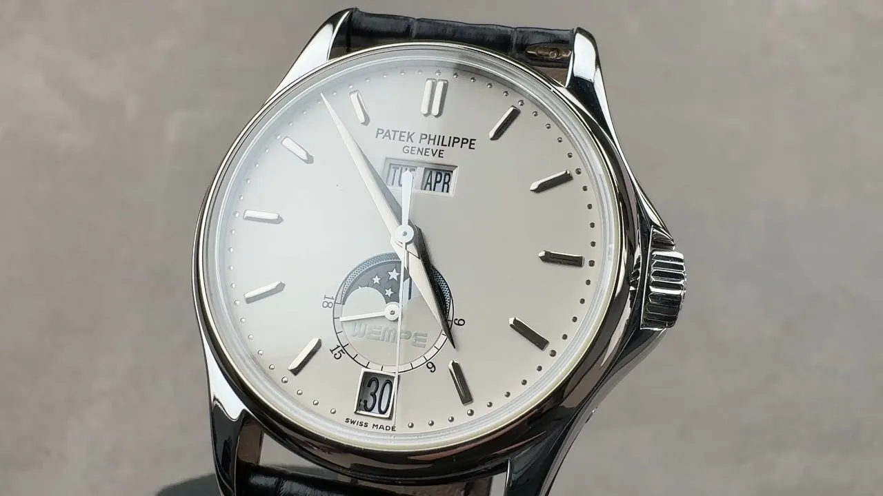 Patek Philippe Annual Calendar Wempe 125th Anniversary 5125G-010 Watch Review