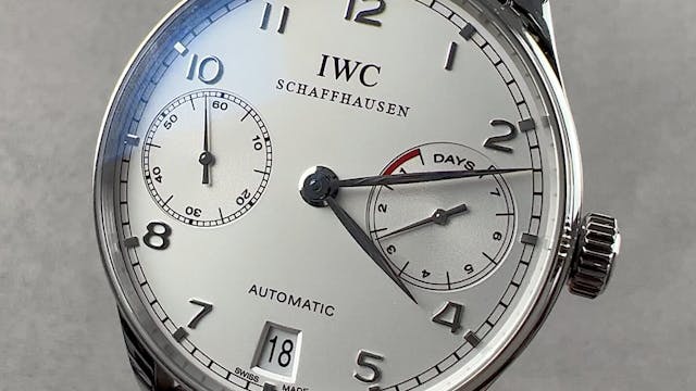 IWC Portuguese 7 Day Limited Edition ...