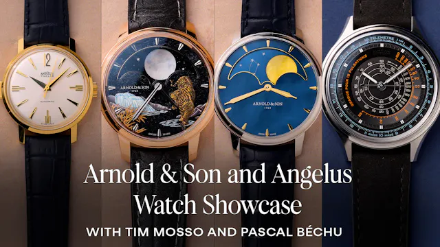 Arnold & Son and Angelus: 8 Watches W...