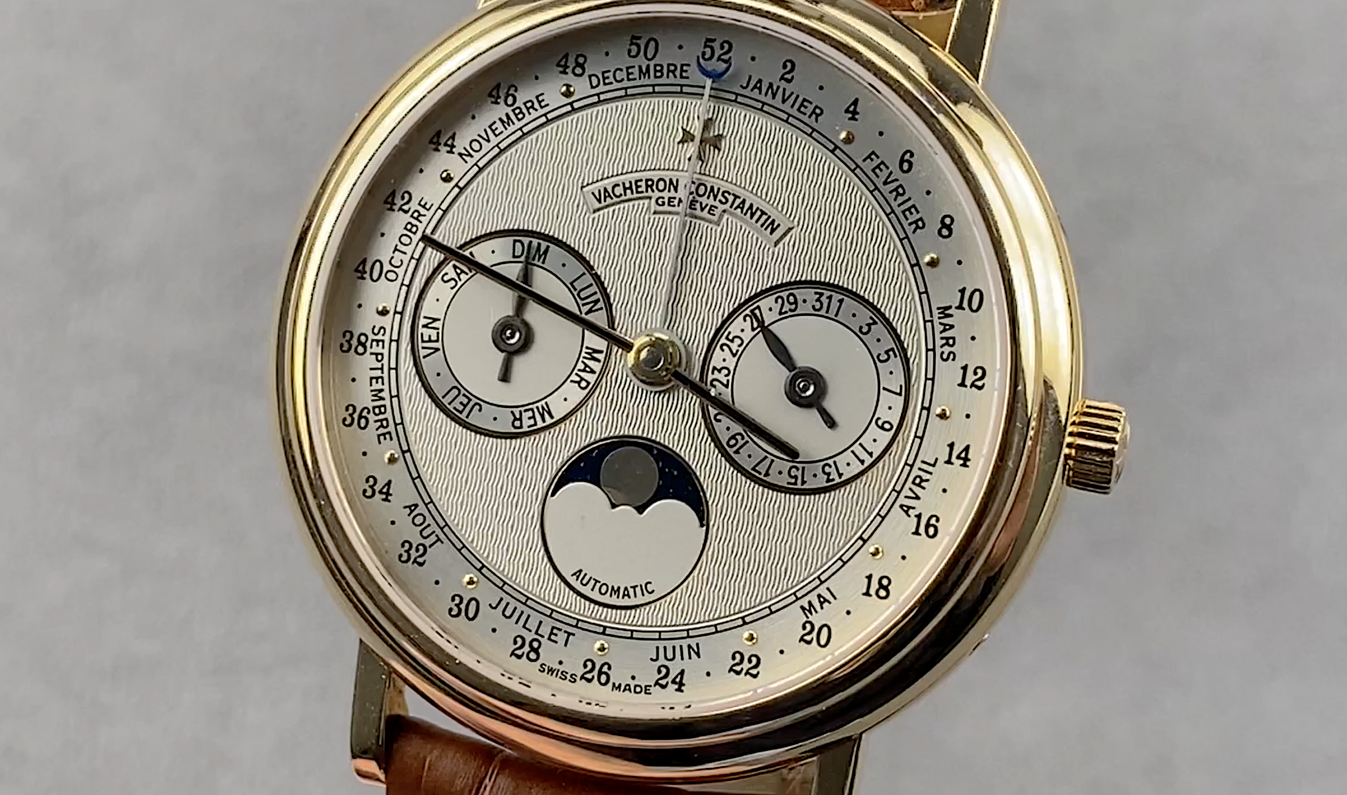 Vacheron Constantin Complete Calendar Moonphase 47052/000J-7963