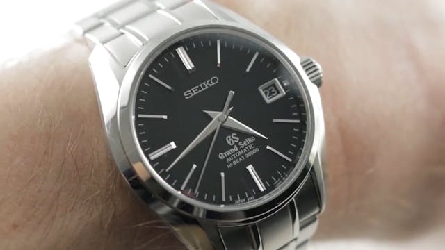 Grand Seiko GMT 9F 25th Anniversary (SBGN003) Review - Grand Seiko Reviews  - WatchBox Studios