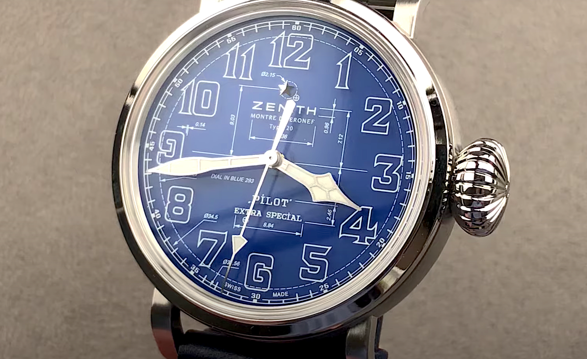 Zenith Pilot Extra Special Type 20 Blueprint Limited Edition 03.2435.679:51.I012