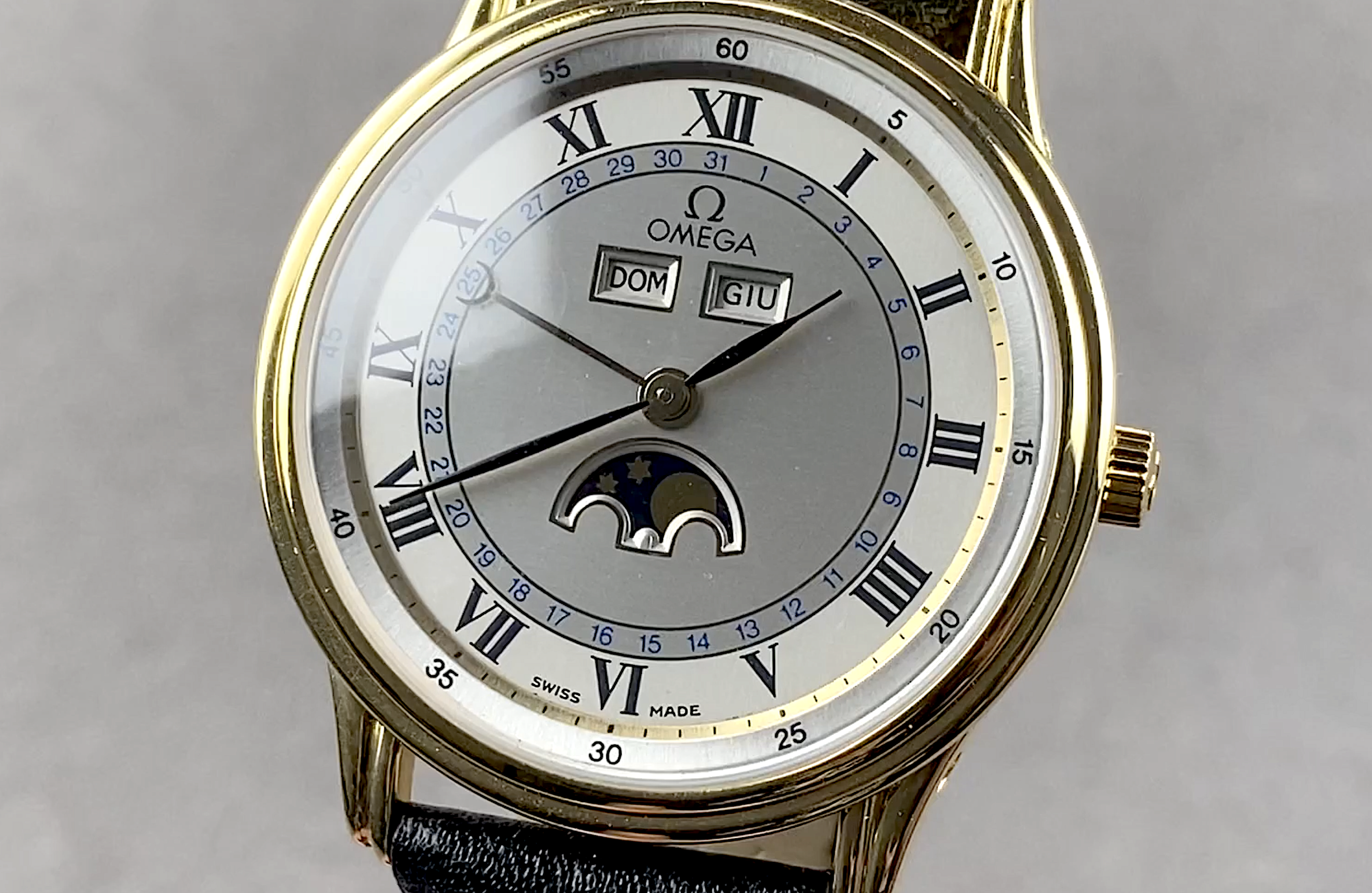 Omega De Ville Triple Calendar 156.003
