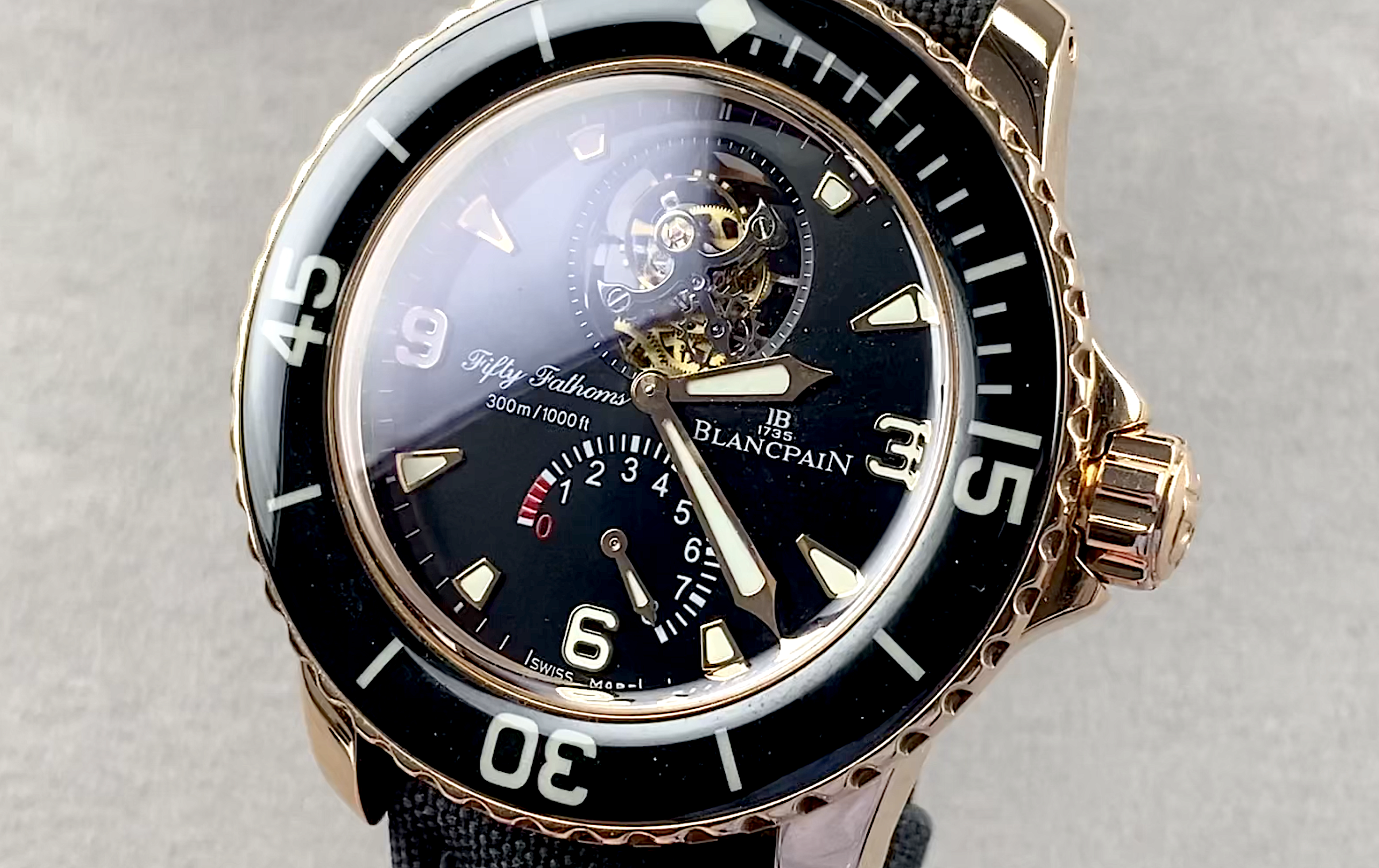 Blancpain Fifty Fathoms Tourbillon 8 Days 5025-3630-52B