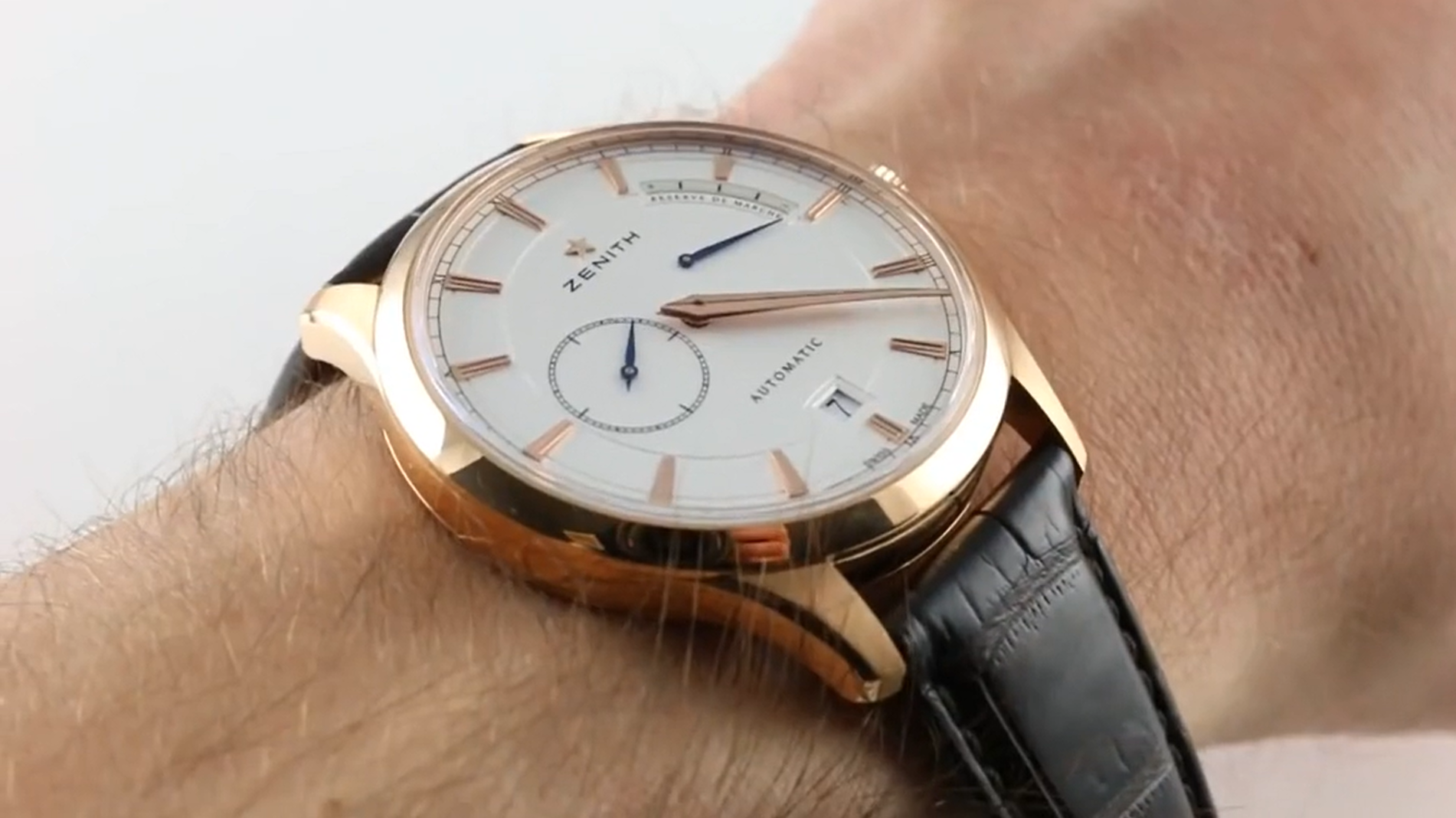 Zenith Elite Captain Power Reserve Rose Gold Review