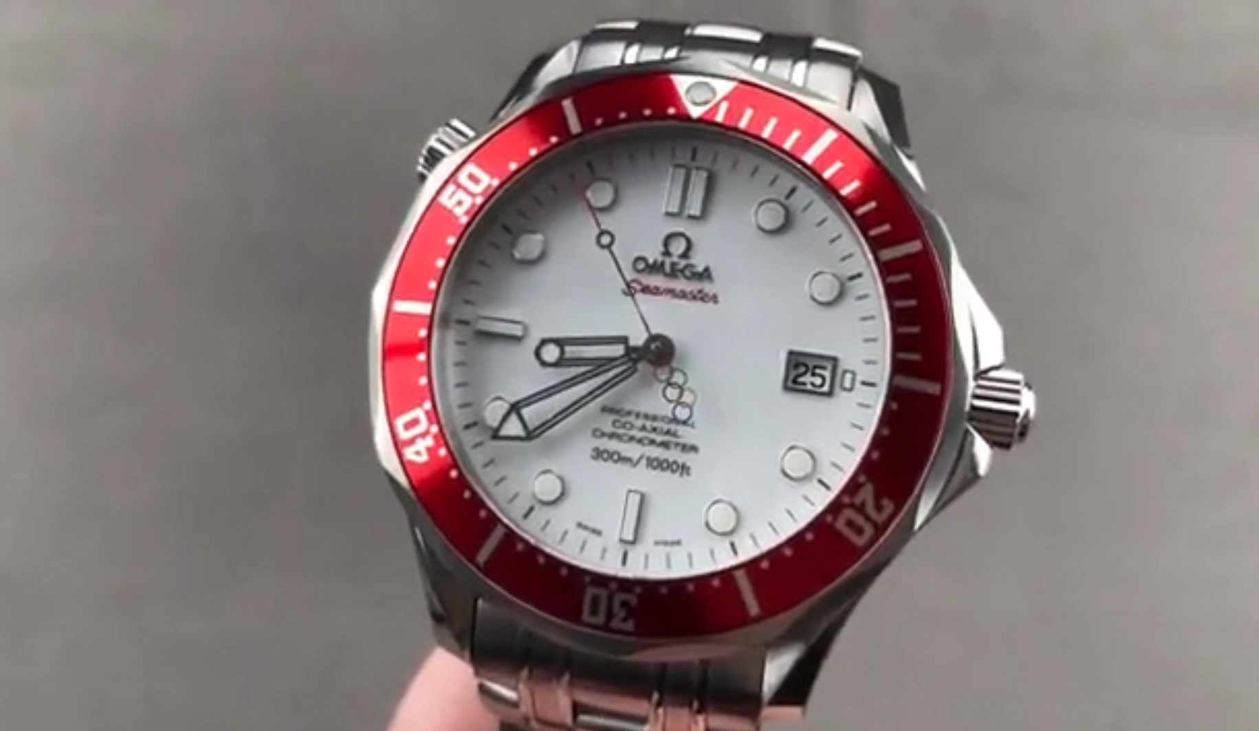 Omega Seamaster Olympic Collection Vancouver 2010 Ltd. Ed. 212.30.41.20.04.001