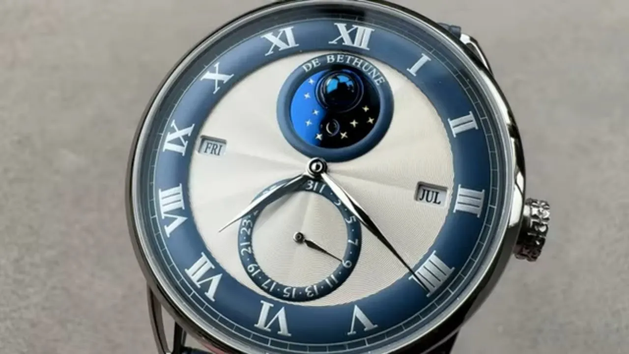 De Bethune DB 25 Perpetual Calendar (DB25SQPATIS13) De Bethune Watch Review