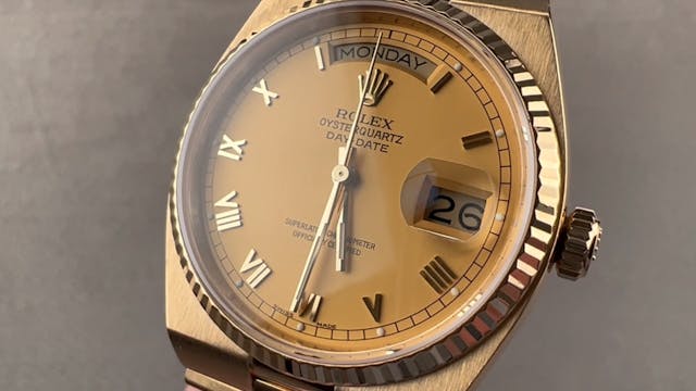 Rolex Oysterquartz Day-Date 19018