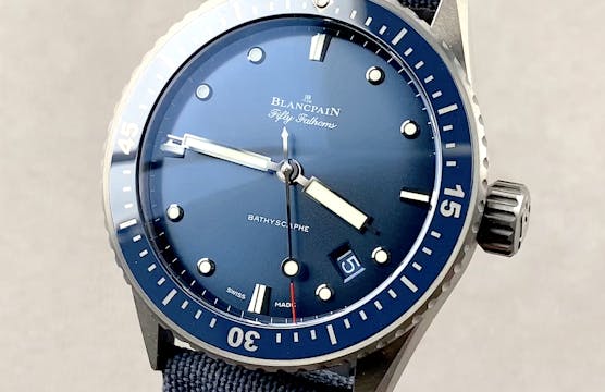 Blancpain Fifty Fathoms Bathyscaphe 5...