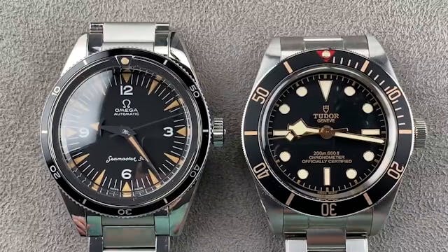 Tudor Black Bay 58 (79030N) Vs. Omega...