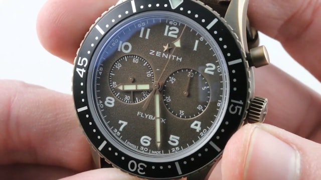 Zenith Pilot Cronometro Tipo CP 2 Flyback (29.2240.405/18.C801) Review
