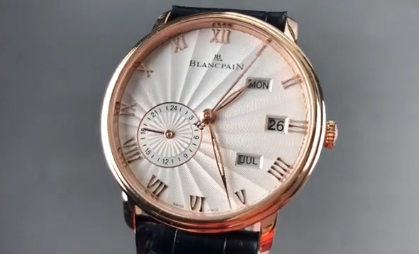 Blancpain Villeret Annual Calendar GMT 6670 3642 55B Blancpain Watch Review