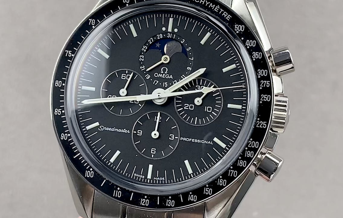 Blue moon様 Omega Speedmaster Moonphase 3576-50-00 | Strapcode Watch Bands