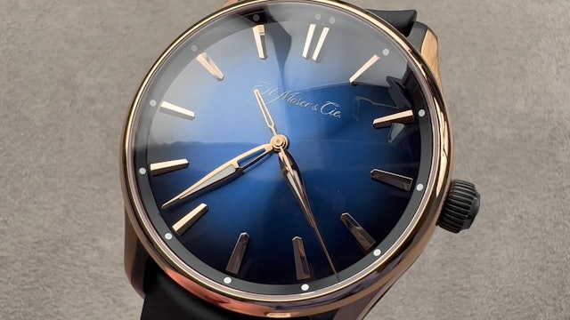 H. Moser & Cie Pioneer Centre Seconds Midnight Blue 3200-0903
