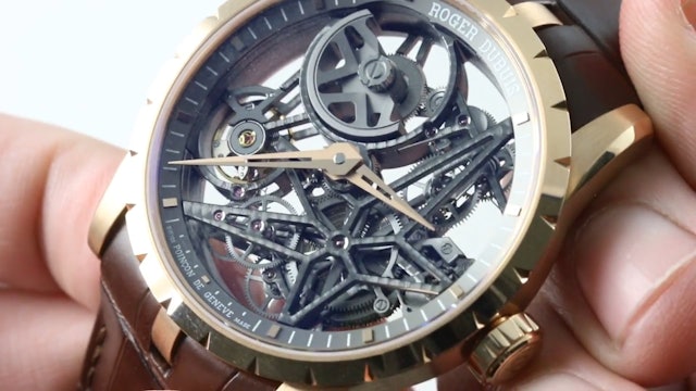 Roger Dubuis Excalibur Skeleton Automatic Rddbex0422 Review