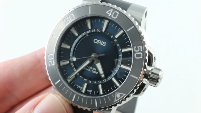 Oris Aquis "Source Of Life" Tungsten Limited Edition (01 733 7730 4125 Set Rs)
