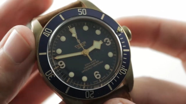 Tudor Heritage Black Bay Bronze "Blue Bucherer" 79250BB Review