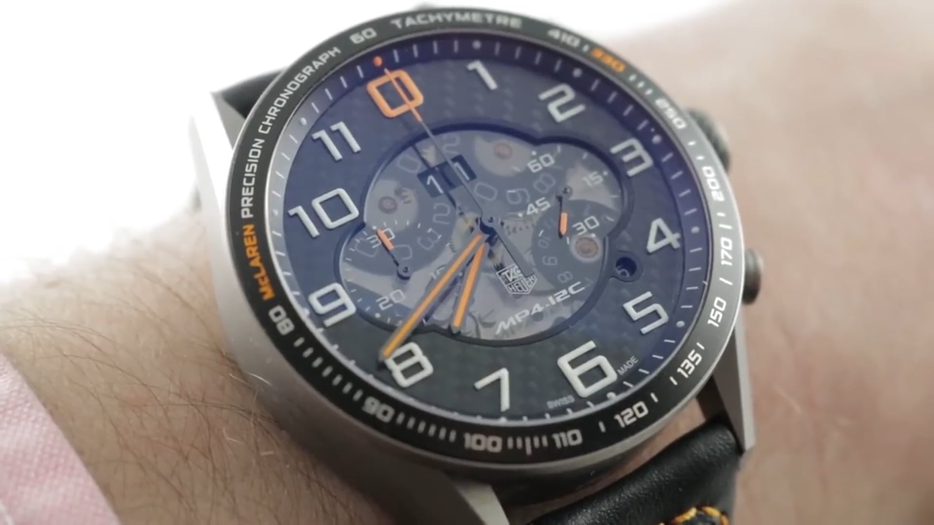 Mclaren precision chronograph outlet 60 tachymeter