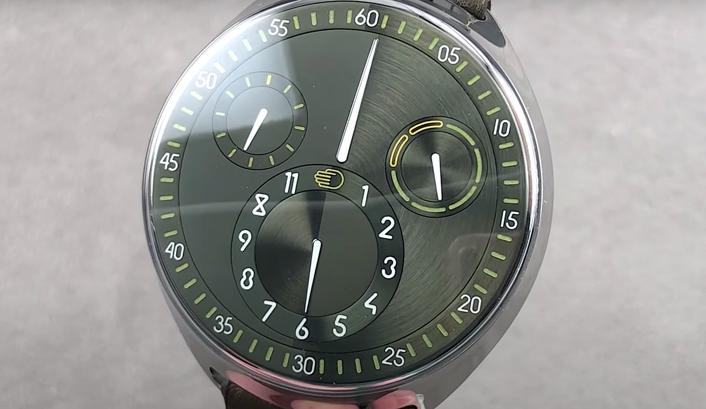 Ressence Type 1 Slim X LE TI Auto Oribital Convex System TYPE 1 SLIM X