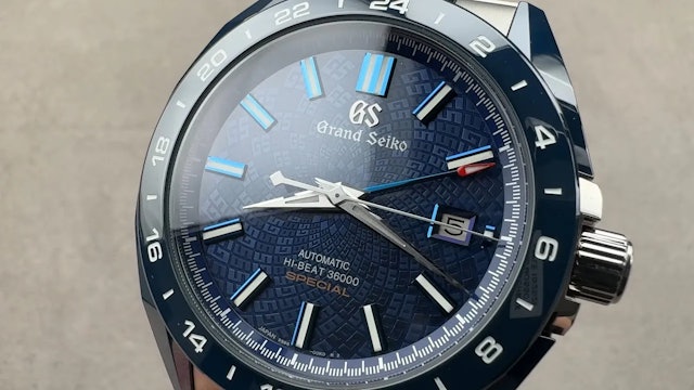 Grand Seiko Hi-Beat GMT 9S 20th Anniversary Mosaic Dial (SBGJ229) Watch Review