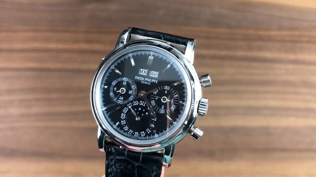 Patek Philippe Perpetual Calendar Chronograph 3970P Review
