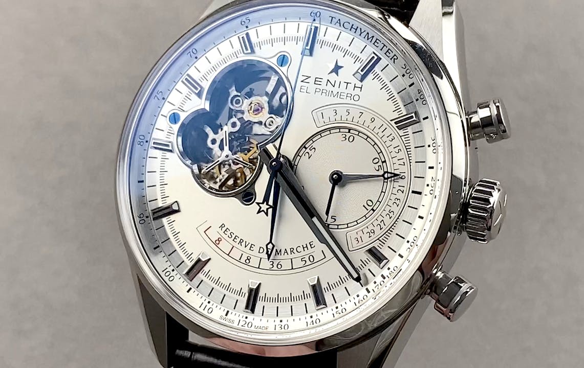 Zenith el discount primero chronomaster open