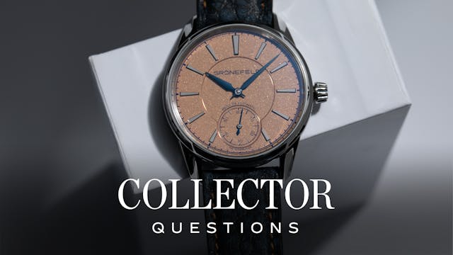 Favorite Watchmaker from a Non-Tradit...