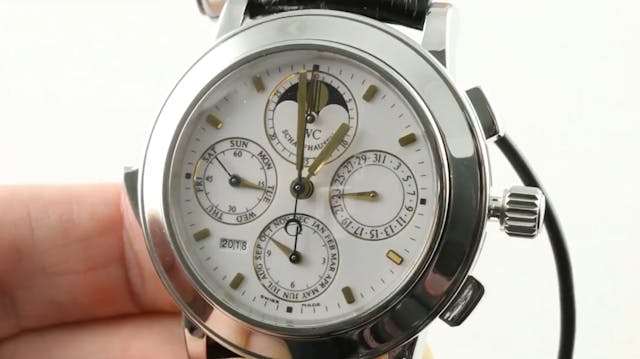 IWC Grande Complication Minute Repeat...
