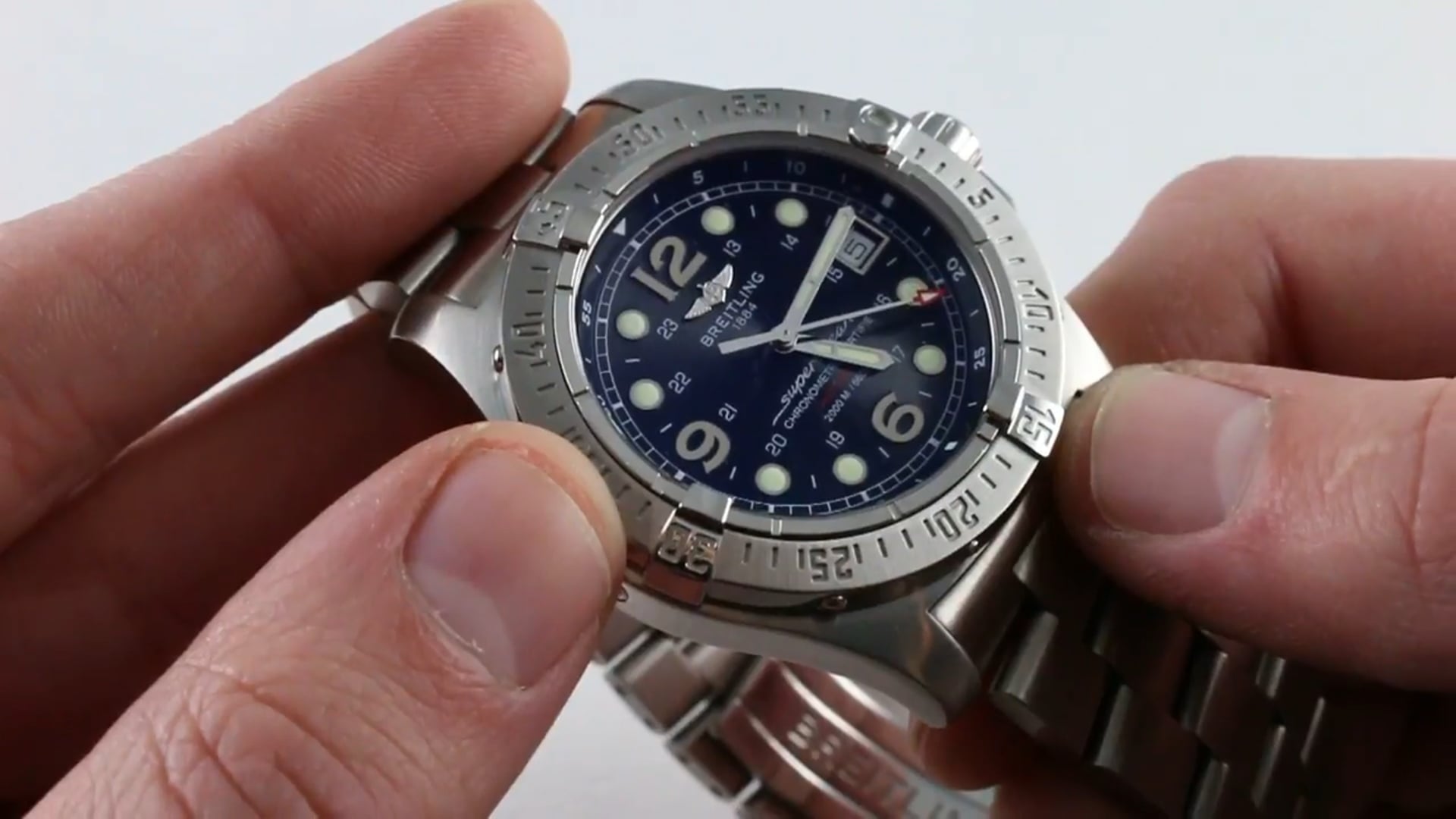 Breitling superocean hotsell steelfish a17390