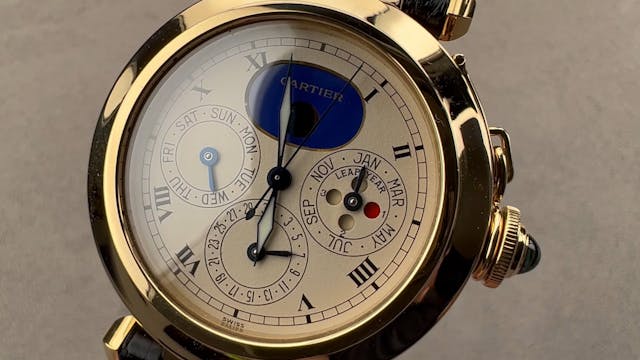 Cartier Pasha Perpetual Calendar W300...