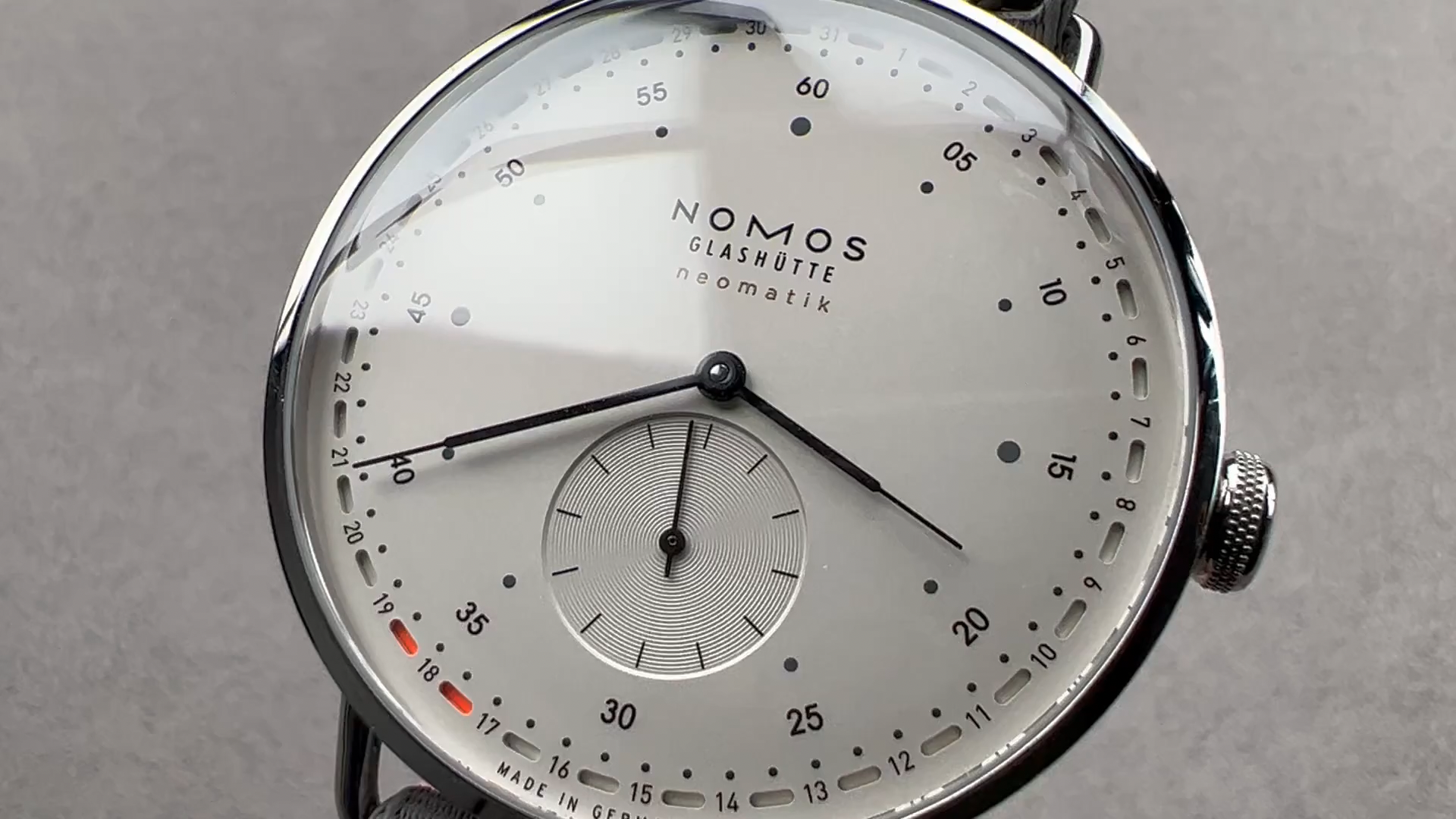 Tetra Azure from NOMOS Glashütte - YouTube