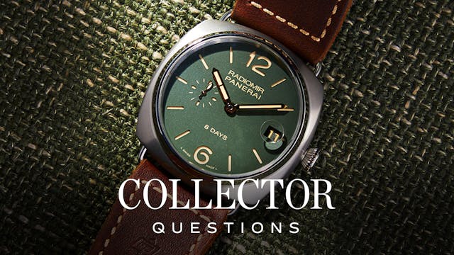 Is Panerai on the Rise? | Collector Q...