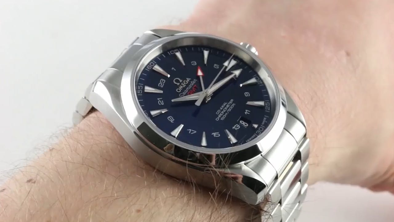 Omega seamaster aqua clearance terra gmt review