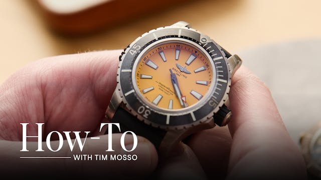 How-To Use a Dive Watch