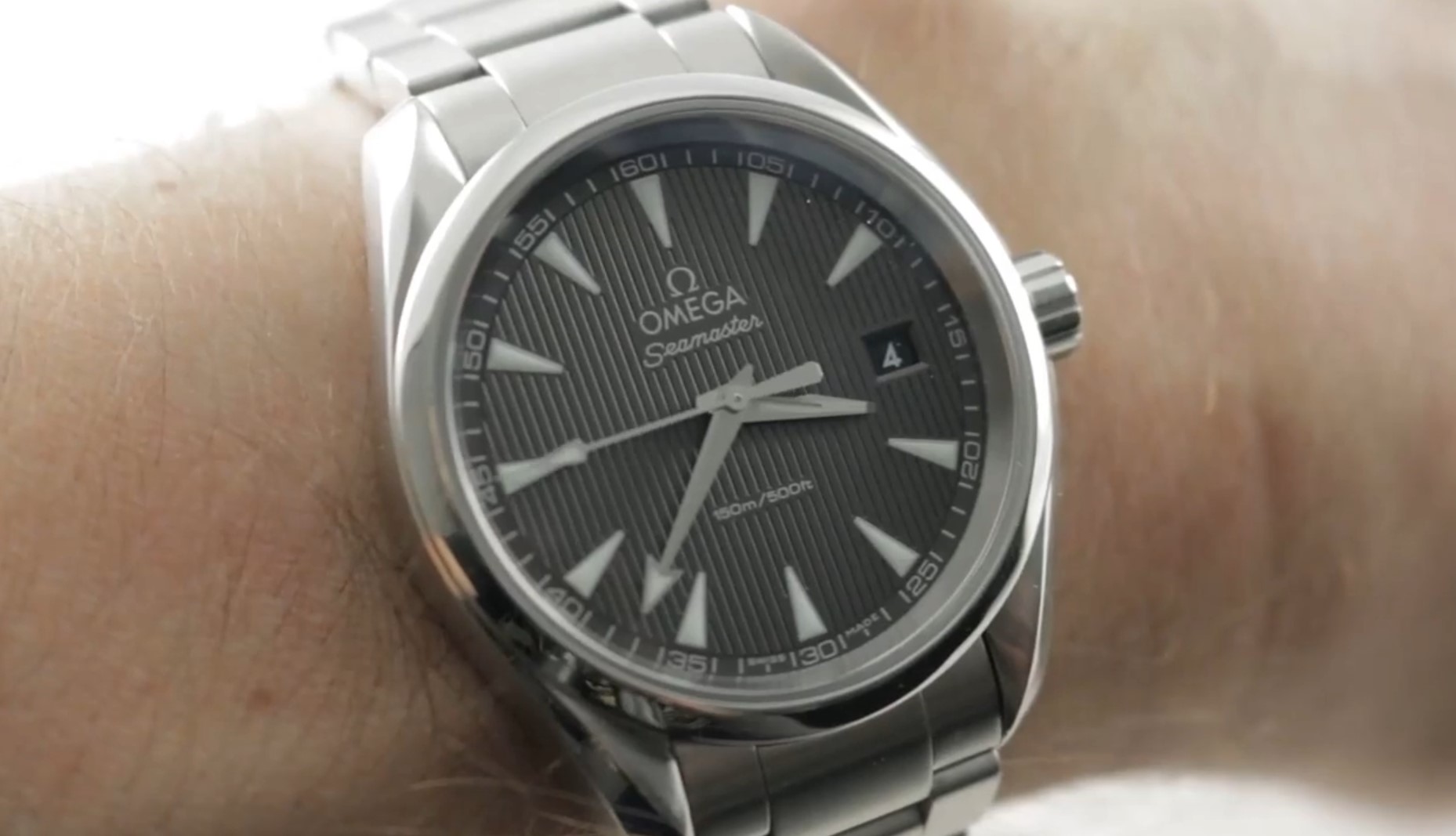 Omega Seamaster Aqua Terra 150M 231.10.39.60.06.001 Luxury Quartz Watch Review Omega Reviews The 1916 Company Studios