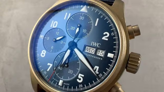 IWC Pilot's Watch Chronograph Bronze Sultanate Of Oman Edition of 100 IW3879-10