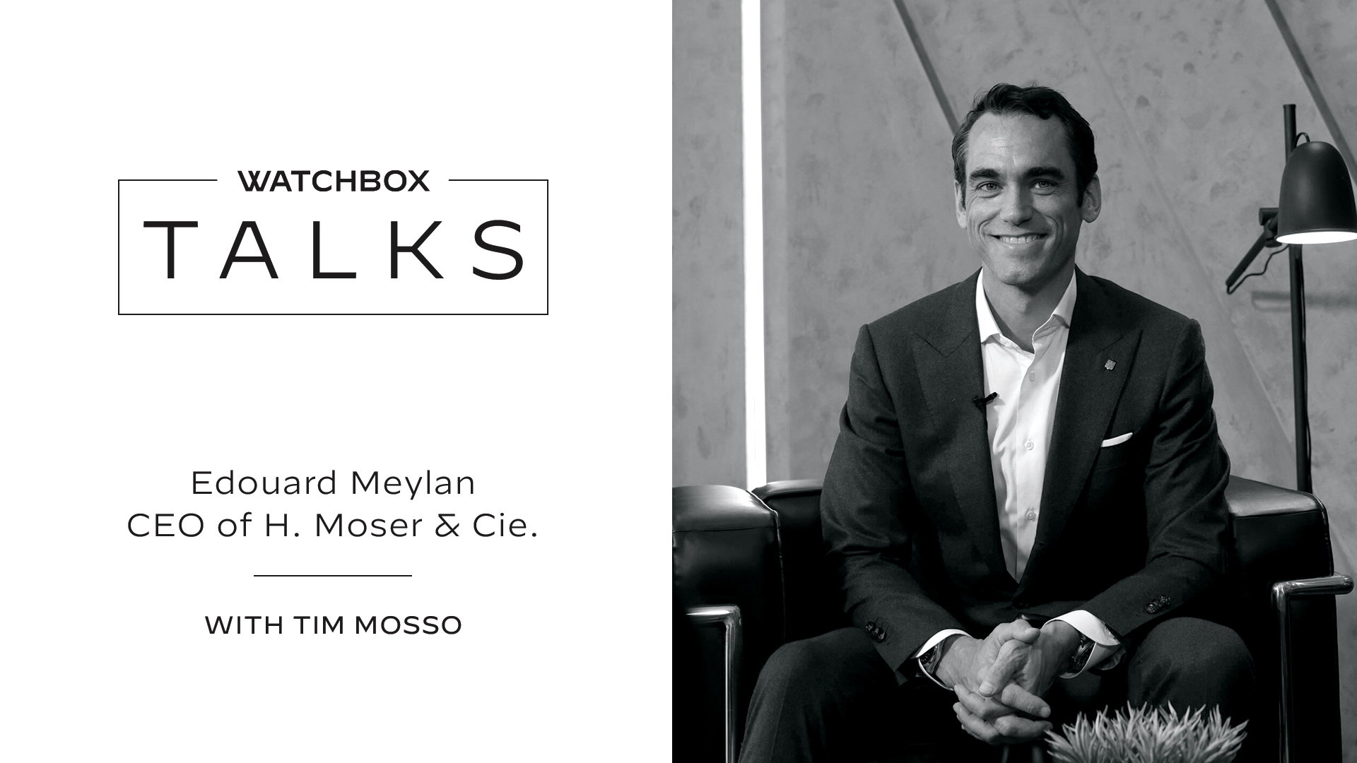 Edouard Meylan of H. Moser & Cie. on History and Design in Watchmaking