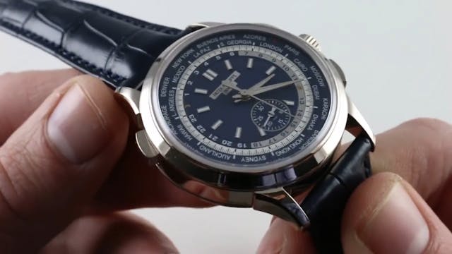Patek Philippe World Time Chronograph...