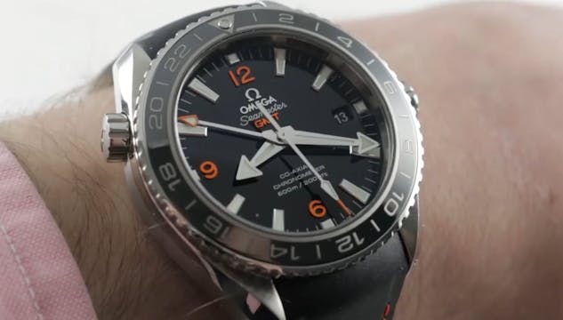 Omega Seamaster Planet Ocean 600M GMT...