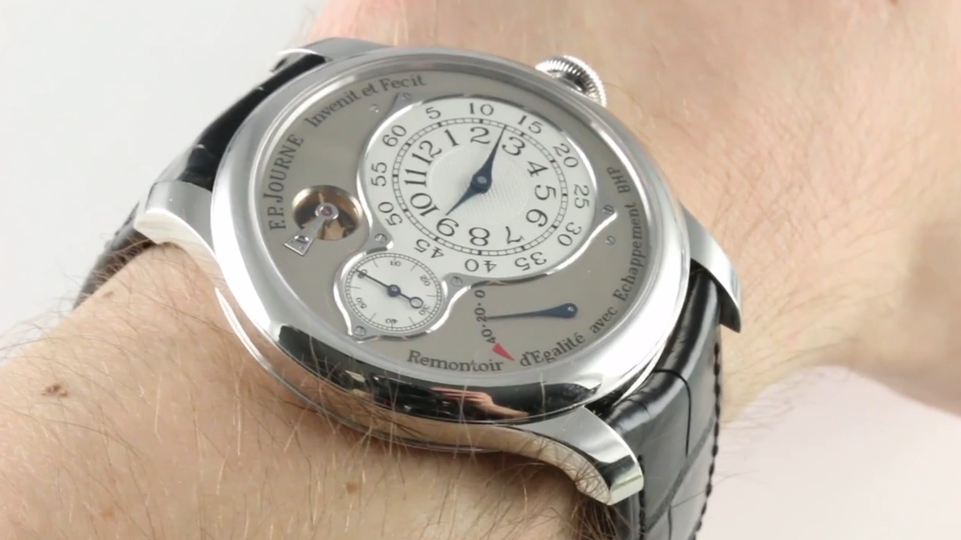 F.P. Journe Chronometre Optimum Platinum 42mm (!) Review