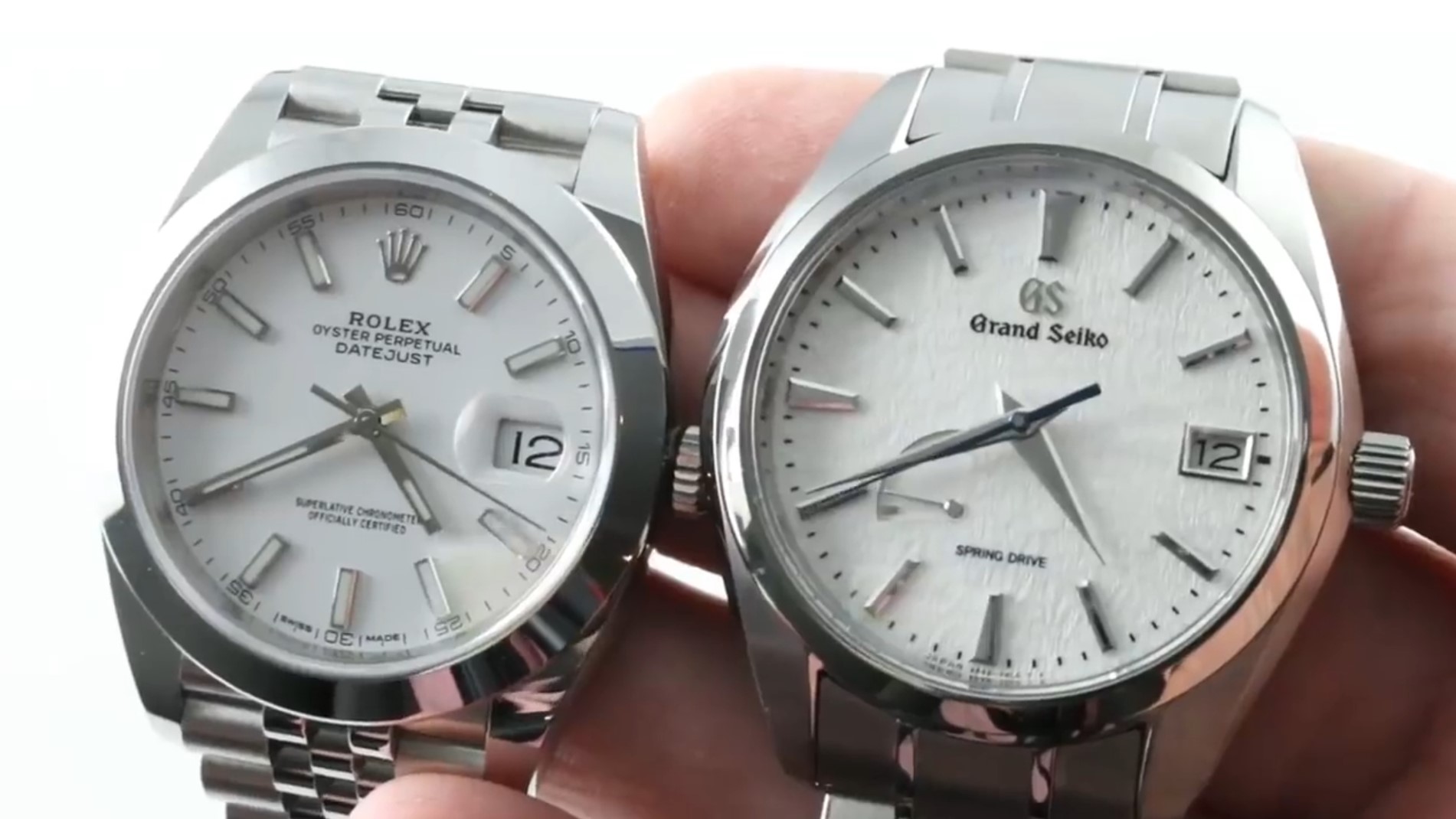 Rolex Datejust 41 126300 vs Grand Seiko