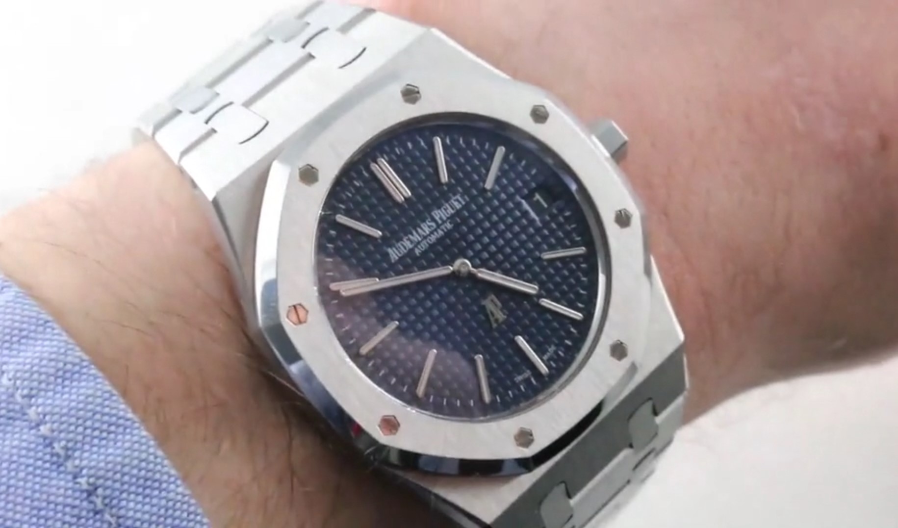 Audemars Piguet Royal Oak Dual Time Blue Dial 26124ST.OO.D018CR.01