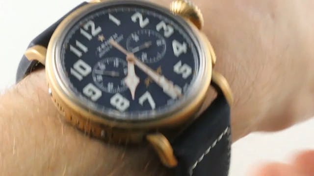 Zenith Pilot Type 20 Blue Bronze Chro...