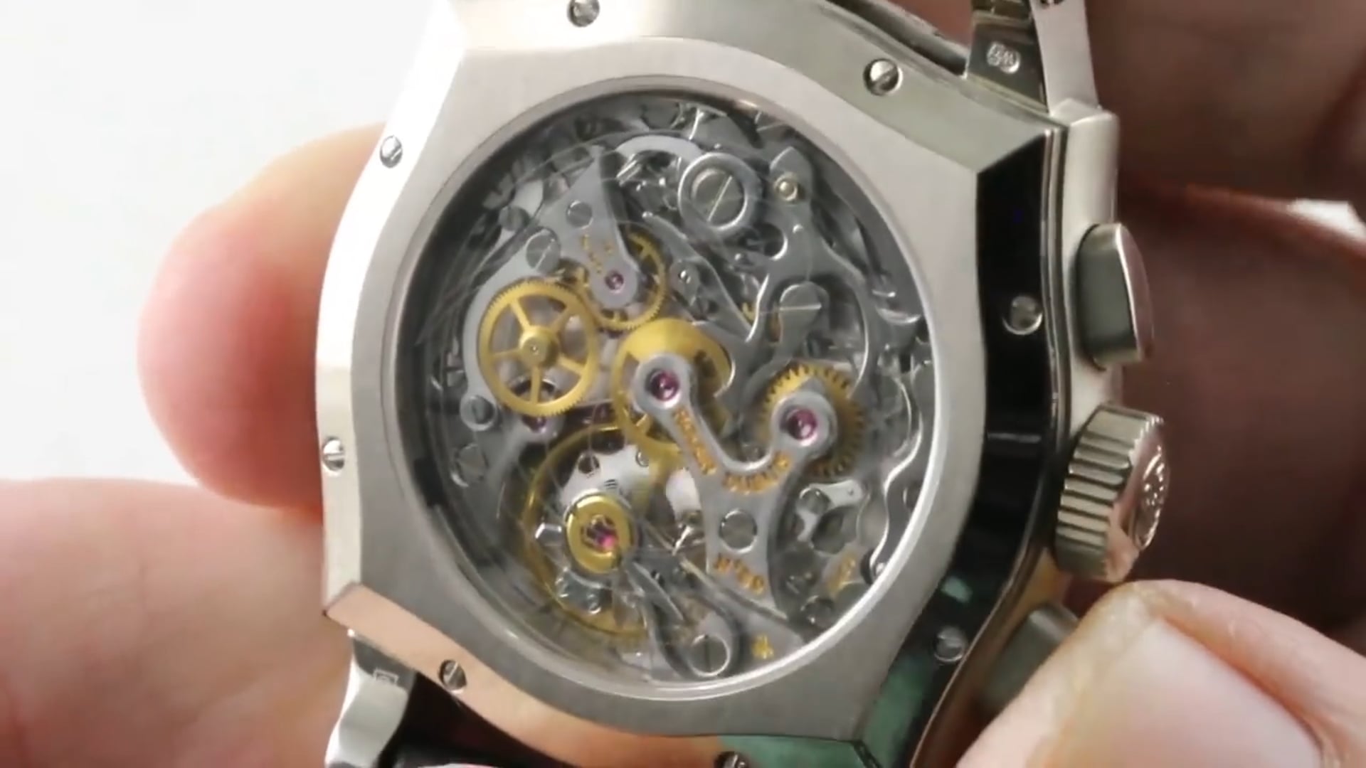 Roger Dubuis Sympathie Chronograph Bi Retrograde Calendar Moonphase S37.5635